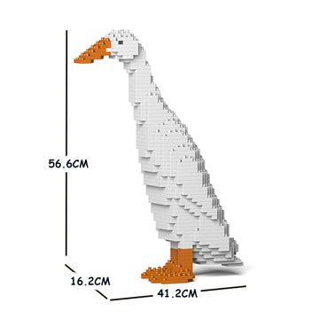 JEKCA Animal Building Blocks Kit for Kidults Duck 01C