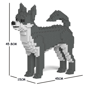JEKCA Animal Building Blocks Kit for Kidults Chihuahua 01C-M04