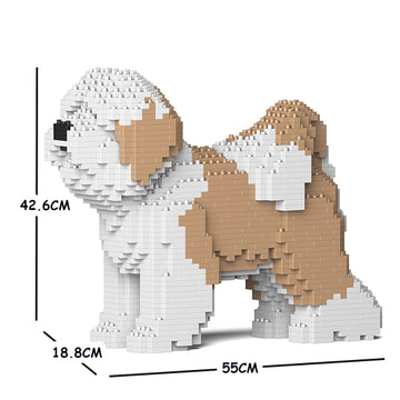 JEKCA Animal Building Blocks Kit for Kidults Tibetan Terrier 01C-M01