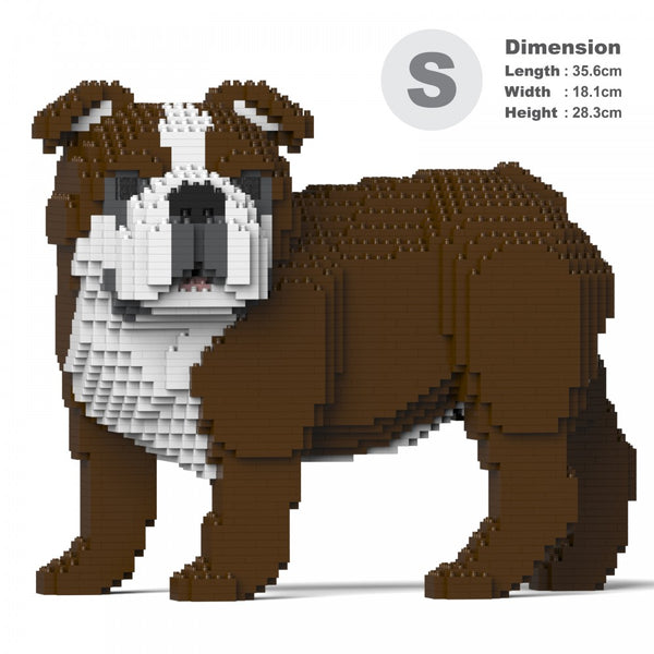 English bulldog shop lego set