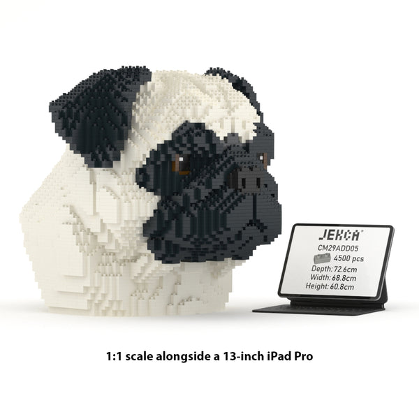 Jekca Pug Bust 01