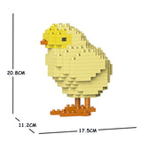 JEKCA Animal Building Blocks Kit for Kidults Chick 01C
