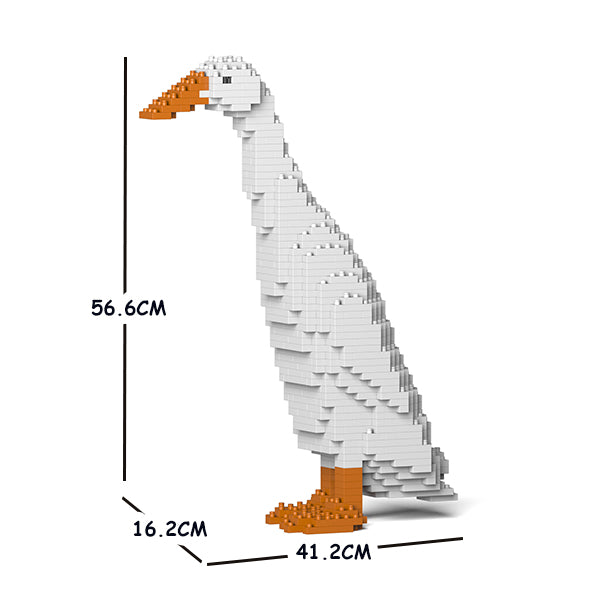 JEKCA Animal Building Blocks Kit for Kidults Duck 01C