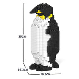JEKCA Animal Building Blocks Kit for Kidults Emperor Penguin 03C