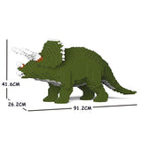 JEKCA Animal Building Blocks Kit for Kidults Triceratops 01C-M01