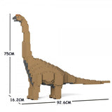 JEKCA Animal Building Blocks Kit for Kidults Brachiosaurus 01C-M01