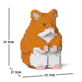 JEKCA Animal Building Blocks Kit for Kidults Hamster 01C-M03