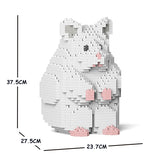 JEKCA Animal Building Blocks Kit for Kidults Hamster 01C-M04
