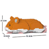 JEKCA Animal Building Blocks Kit for Kidults Hamster 03C-M03