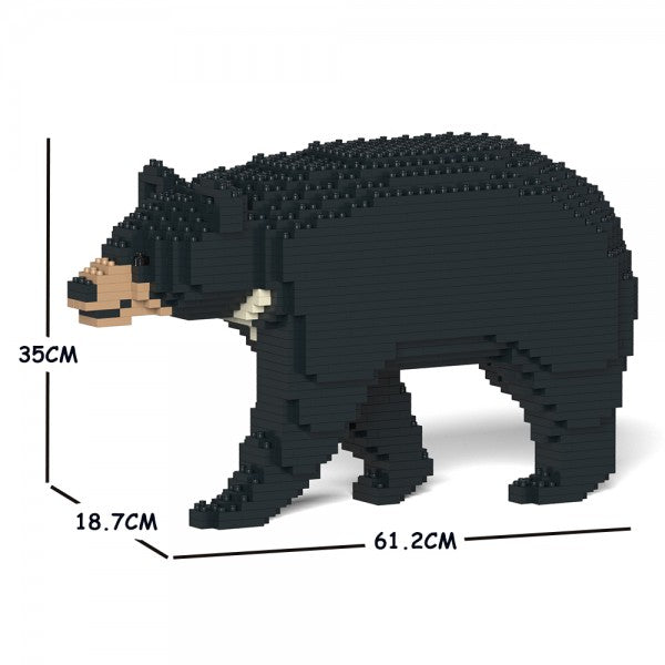 JEKCA Animal Building Blocks Kit for Kidults Formosan Black Bear 01C