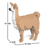 JEKCA Animal Building Blocks Kit for Kidults Llama 01C