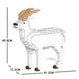 JEKCA Animal Building Blocks Kit for Kidults Goat 01C