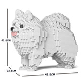 JEKCA Animal Building Blocks Kit for Kidults Pomeranian 02C-M02