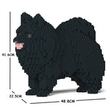 JEKCA Animal Building Blocks Kit for Kidults Pomeranian 02C-M03
