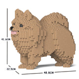JEKCA Animal Building Blocks Kit for Kidults Pomeranian 02C-M04