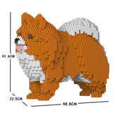 JEKCA Animal Building Blocks Kit for Kidults Pomeranian 02C-M05