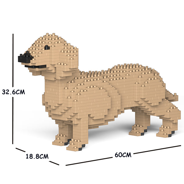 JEKCA Animal Building Blocks Kit for Kidults Dachshund 01C-M03