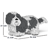 JEKCA Animal Building Blocks Kit for Kidults Shih Tzu 01C-M05