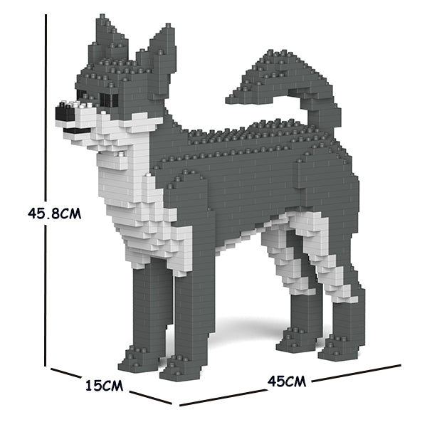 JEKCA Animal Building Blocks Kit for Kidults Chihuahua 01C-M04