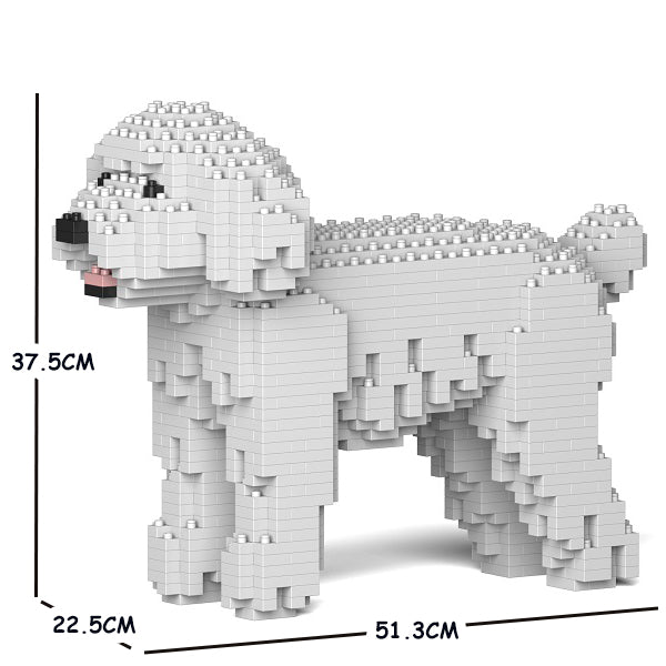 JEKCA Animal Building Blocks Kit for Kidults Toy Poodle 01C-M01