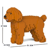 JEKCA Animal Building Blocks Kit for Kidults Toy Poodle 01C-M04