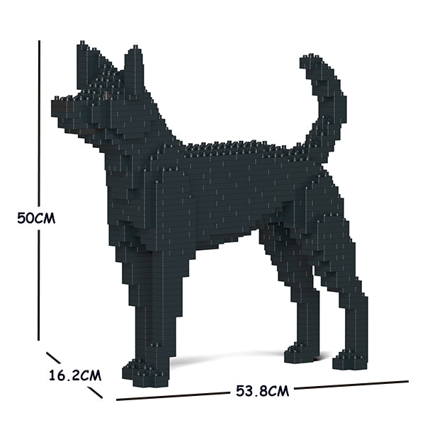 JEKCA Animal Building Blocks Kit for Kidults Formosan Mountain Dog 01C