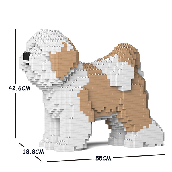 JEKCA Animal Building Blocks Kit for Kidults Tibetan Terrier 01C-M01
