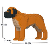 JEKCA Animal Building Blocks Kit for Kidults English Mastiff 01C-M02