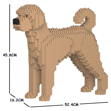 JEKCA Animal Building Blocks Kit for Kidults Labradoodle 01C-M02