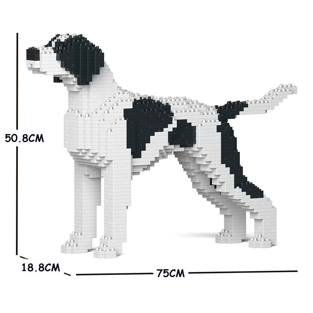 JEKCA Animal Building Blocks Kit for Kidults English Pointer 01C-M02