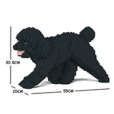 JEKCA Animal Building Blocks Kit for Kidults Toy Poodle 02C-M02