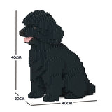 JEKCA Animal Building Blocks Kit for Kidults Toy Poodle 03C-M02