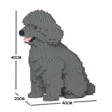 JEKCA Animal Building Blocks Kit for Kidults Toy Poodle 03C-M06
