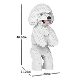 JEKCA Animal Building Blocks Kit for Kidults Toy Poodle 04C-M01