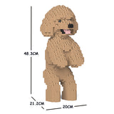 JEKCA Animal Building Blocks Kit for Kidults Toy Poodle 04C-M03