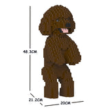 JEKCA Animal Building Blocks Kit for Kidults Toy Poodle 04C-M05
