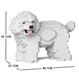 JEKCA Animal Building Blocks Kit for Kidults Toy Poodle 05C-M01
