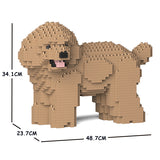 JEKCA Animal Building Blocks Kit for Kidults Toy Poodle 05C-M03
