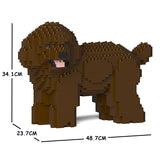 JEKCA Animal Building Blocks Kit for Kidults Toy Poodle 05C-M05