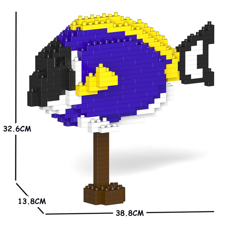JEKCA Animal Building Blocks Kit for Kidults Powder Blue Tang 01C