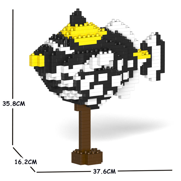 JEKCA Animal Building Blocks Kit for Kidults Clown Triggerfish 01C