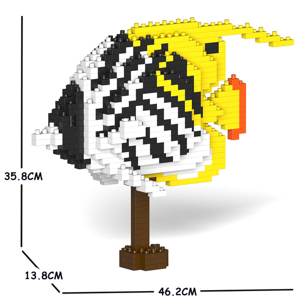 JEKCA Animal Building Blocks Kit for Kidults Threadfin Butterflyfish 01C