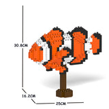 JEKCA Animal Building Blocks Kit for Kidults Percula Clownfish 01C