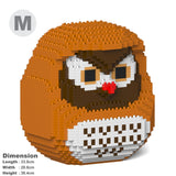 Jekca Owl Daruma Doll 01