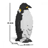 JEKCA Animal Building Blocks Kit for Kidults Emperor Penguin 01C