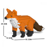 JEKCA Animal Building Blocks Kit for Kidults Fox 01C