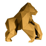 Gorilla 3D Model - Gold Limited Edition