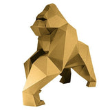 Gorilla 3D Model - Gold Limited Edition