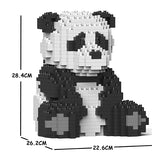 JEKCA Animal Building Blocks Kit for Kidults Panda 01C