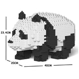 JEKCA Animal Building Blocks Kit for Kidults Panda 02C